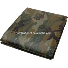 proveedor impermeable de la hoja de la lona del camuflaje que acampa de la polietileno